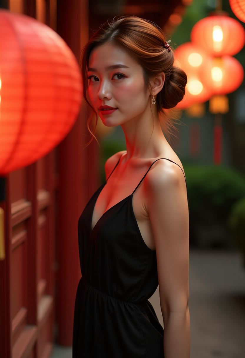 月下听潮海报